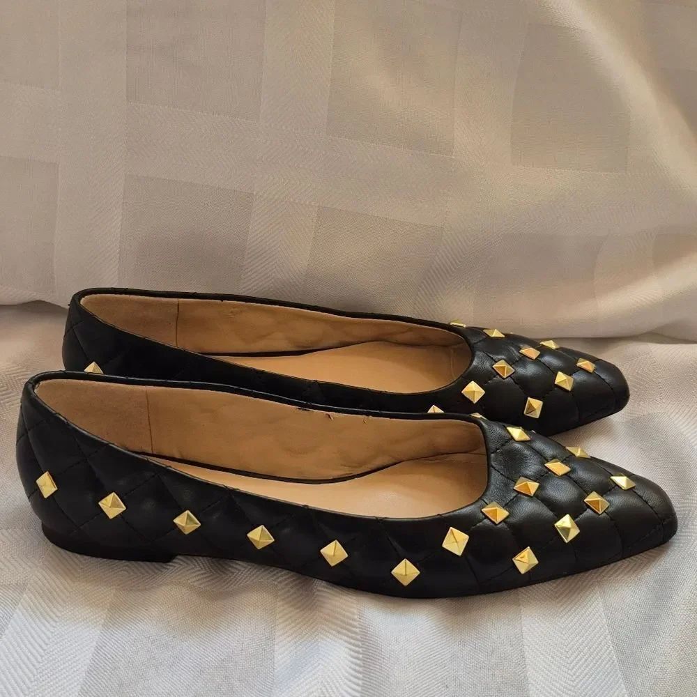 NWOB Zac Posen Leather Flats - Picture 4 of 11